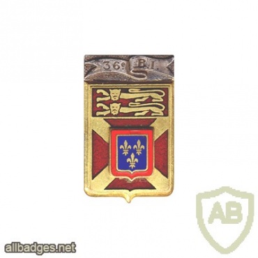 FRANCE 36th Infantry Battalion pocket badge img24201