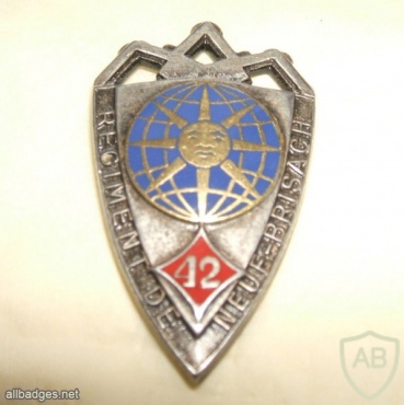 FRANCE 42nd Infantry Regiment pocket badge img24224