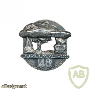 FRANCE 48th Infantry Regiment pocket badge img24565