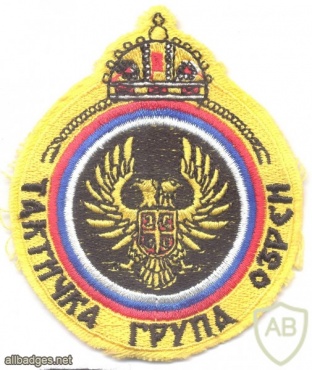 Republic of Serbian Krajina - Tactic Group "Ozren" sleeve patch img24521