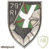 FRANCE 79th Infantry Regiment pocket badge