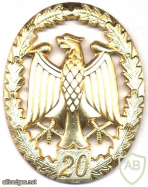  GERMANY Bundeswehr - Military Proficiency Badge - Class III Gold - 20 years img24744