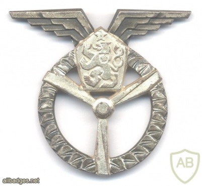 CZECHOSLOVAKIA Air Force Mechanic qualification wings badge, Class III, obsolete img24800