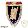 FRANCE 87th Infantry fortress Regiment pocket badge