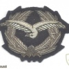 AUSTRIA Army (Bundesheer) Air Force cap badge, bullion, padded