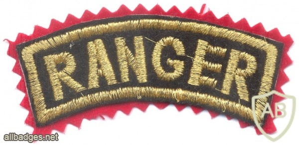 IRAN "Ranger" shoulder title, post 1979 img25022
