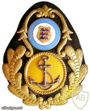 Estonia Navy beret badge, cloth img25089