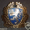 Estonia police hat badge