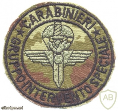 ITALY Carabinieri GIS Special Intervention Group sleeve patch, camo img25096
