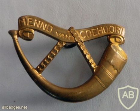 Infantry regiment Menno van Coehoorn colar badge img25168