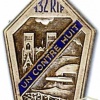 FRANCE 132nd Infantry Fortification Regiment pocket badge