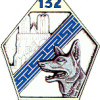 FRANCE 132nd Canine Battalion pocket badge img25240