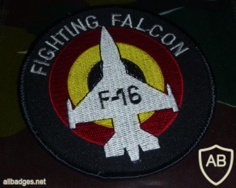 Belgian Air Force F-16 Fighting Falcon flightsuit patch 1 img25354