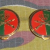 Belgium Army Infantry collar badge
