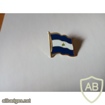  Nicaragua - flag pin img25466