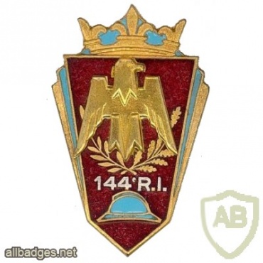FRANCE 144th Infantry Regiment pocket badge img25457