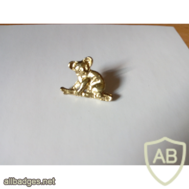 Koala - gold pin img25467