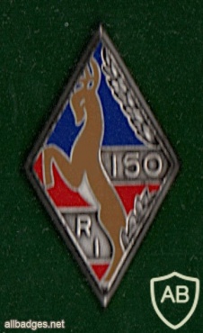 FRANCE 150th Infantry Regiment pocket badge img25506