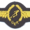 AUSTRIA GEK Gendarmerieeinsatzkommando Diver badge, Gold, pre-2002
