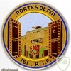 FRANCE 161st Infantry Fortress Regiment pocket badge