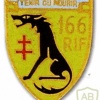 FRANCE 166th Infantry Fortress Regiment pocket badge img25649