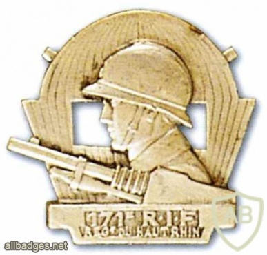 FRANCE 171st Infantry Fortress Regiment pocket badge img25655