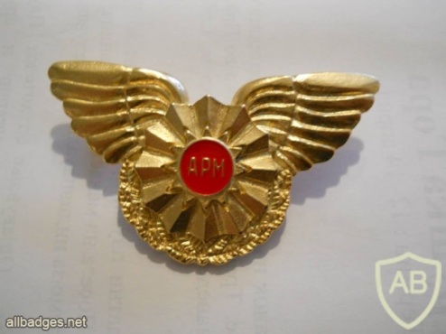 Army of the Republic of Macedonia cap badge, NCOs, officers and generals img25780