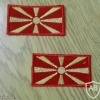 Macedonia National flag patch img25774