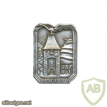 FRANCE 237th Infantry Regiment pocket badge img25782