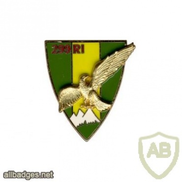 FRANCE 299th Infantry Regiment pocket badge img25790