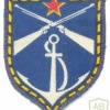 YUGOSLAVIA Navy - Naval Infantry sleeve patch, pre-1992