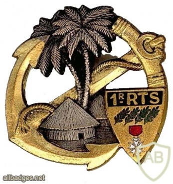 French Army 1st Senegalese Tirailleurs Regiment pocket badge img25870