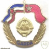 YUGOSLAVIA People's Army Guard Troops breast badge, pre-1992
