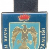 TURKEY Turkish Air Force Command Academy pocket badge img25981