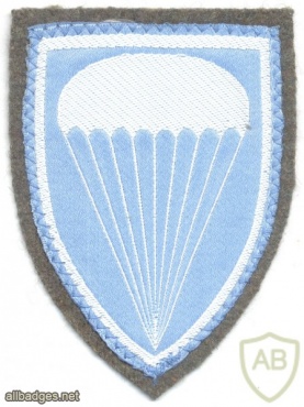 YUGOSLAVIA 63rd Airborne Brigade parachutist sleeve patch, pre-1992 img26070