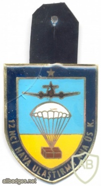 TURKEY Turkish Air Force 12th Air Transportation Main Base Command pocket badge img26007