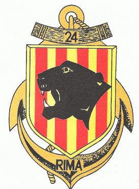 FRANCE 24th Marine Infantry Regiment pocket badge img26036
