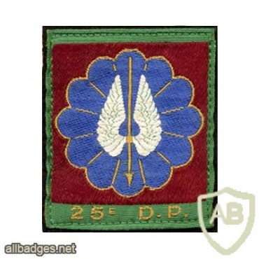 FRANCE 25th Parachute Division patch img26160