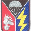 ITALY 1st Parachute Carabinieri Regiment "Tuscania" sleeve patch, full color