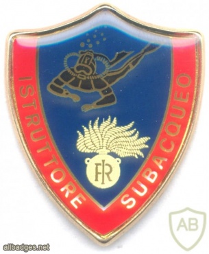  ITALY Carabinieri Diving Instructor pocket badge img26286