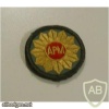 Army of the Republic of Macedonia hat badge, cloth 3