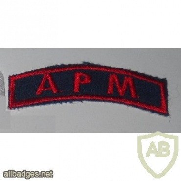 Macedonia Army shoulder title 2 img26641