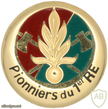 French Foreign Legion 1st Foreign Regiment Pioneers badge  img26610
