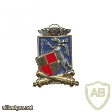 FRANCE 35th Parachute Artillery Regiment pocket badge img26596