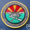 Macedonia Army Joint Operations Command patch