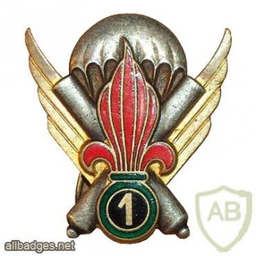 French Foreign Legion 1st Foreign Parachute Heavy Mortar Company pocket badge img26598