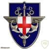 FRANCE Foreign Legion Calvi defense base Support group badge