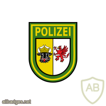 Germany Mecklenburg-Vorpommern State Police patch img26790