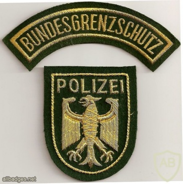 Germany Federal Border Police  patch, after 1976, type 3 img26800
