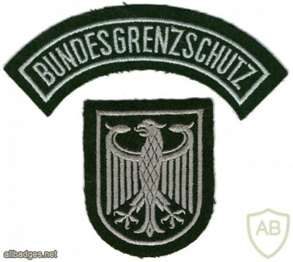 Germany Federal Border Police  patch, after 1976, type 6 img26803
